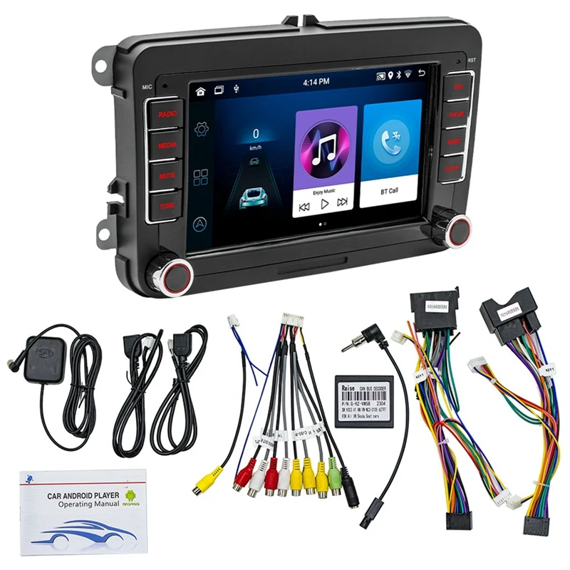 

Автомагнитола мультимедийный плеер для VW Passat B7 B6 Golf Touran Polo Tiguan Jetta 2 Din Android 11 Carplay DVD GPS