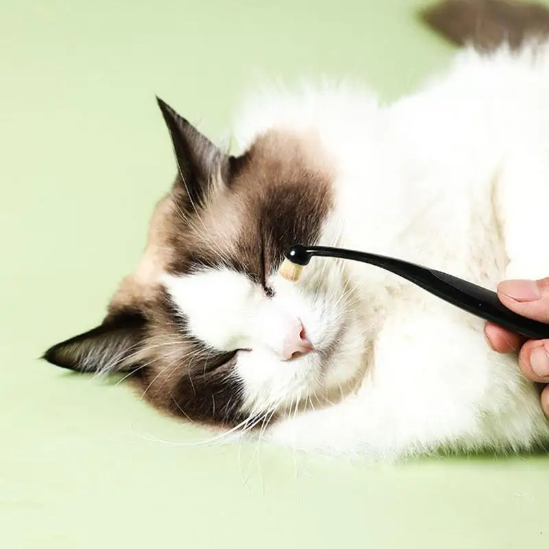 Pet Tear Stain Remover Brush Mini Dog Tear Brush Stain Comb Pet Eye Cleaning Pets Grooming Comb pet hair brush