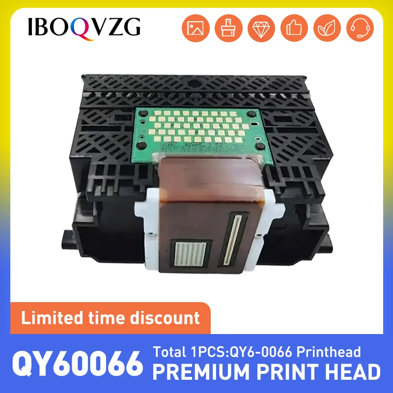 

IBOQVZG QY6-0066 QY6-0066-000 QY60066 Printhead Print Head Inkjet Printer Head for Canon PIXMA MX7600 iX7000 Printer
