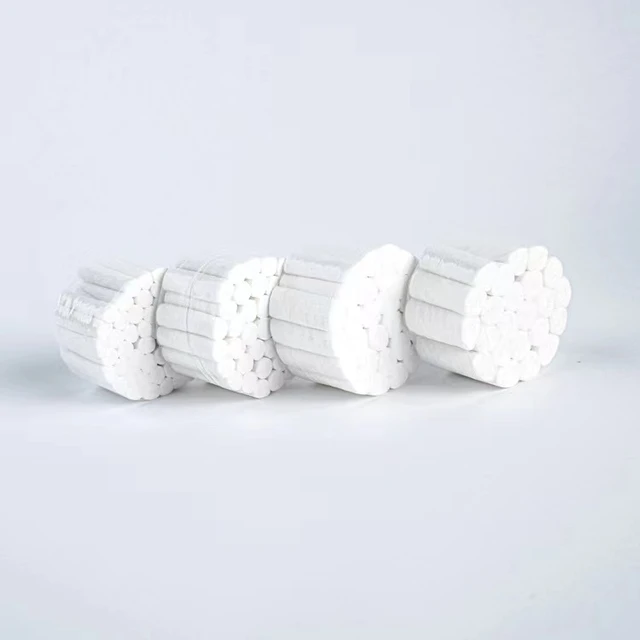 Rouleau de coton pour dentistes, 200 pièces/4 sacs, générateurs de coton  dentaire, rouleaux 100% coton, matériau de dentiste à haute absorption,  produit de blanchiment des dents - AliExpress