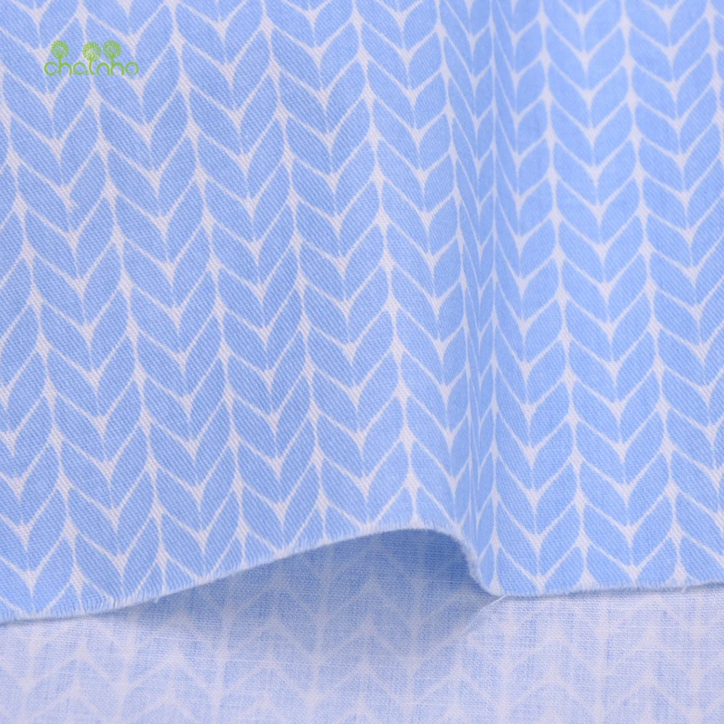 Chainho,Printed Twill Weave Cotton Fabric,Patchwork Cloth,DIY Sewing Quilting Material,Dinosaur Series,2 Sizes,6 Designs,15C25