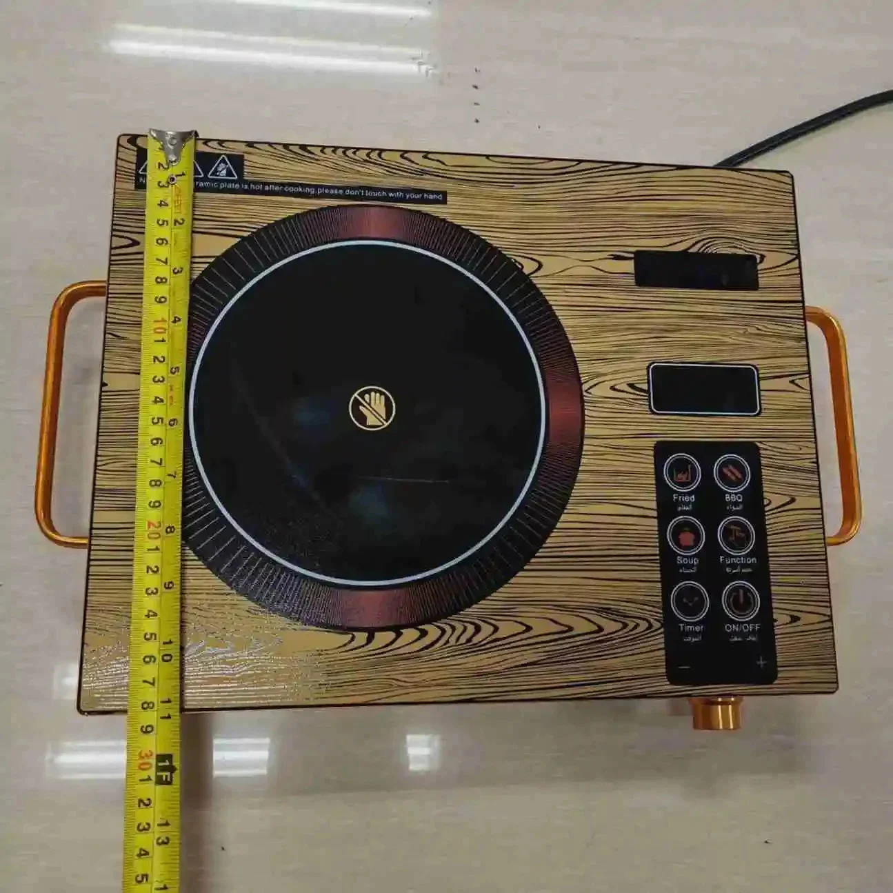 220V 2200W Home High-power Electric Pottery Stove Cooking Induction Cooker Multifunctional Intelligent Electric Furnace