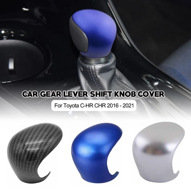 Carbon Fiber Auto Schalthebel Schaltknauf Abdeckung ABS Dekoration