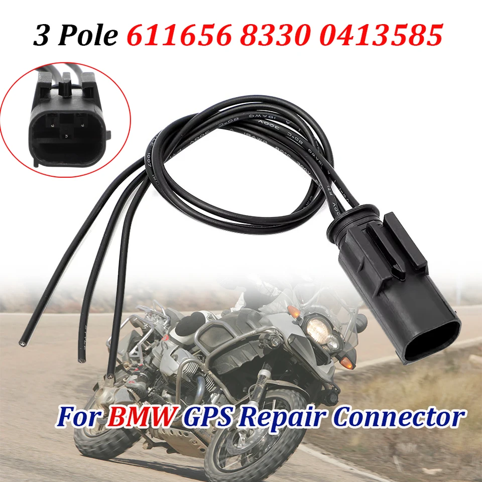 Bmw オートバイ GPS 修理コネクタ 3 極 611656 8330 0413585