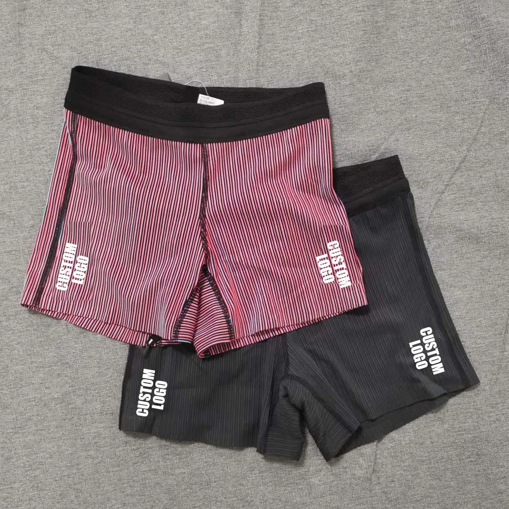 

Stripes Women Marathon Leggings Female Sports Mesh Shorts Fast Running Speedsuit Track and Field Middle Pants