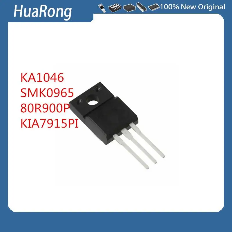 

10 шт./лот KA1046 SMK0965 80R900P MMF80R900PTH KIA7915PI TO-220F