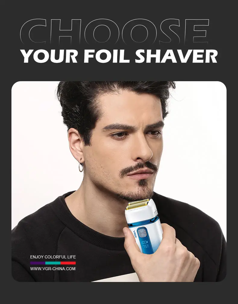 آلة حلاقة VGR 362 جديدة للتنظيف العميق، آلة تشذيب...