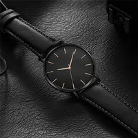 Simple Men's Watches Luxury Top Brand Analog Quartz Watch Fashion Ultra-thin Mesh Wristwatch Casual Men's Clock Erkek Kol Saati 2