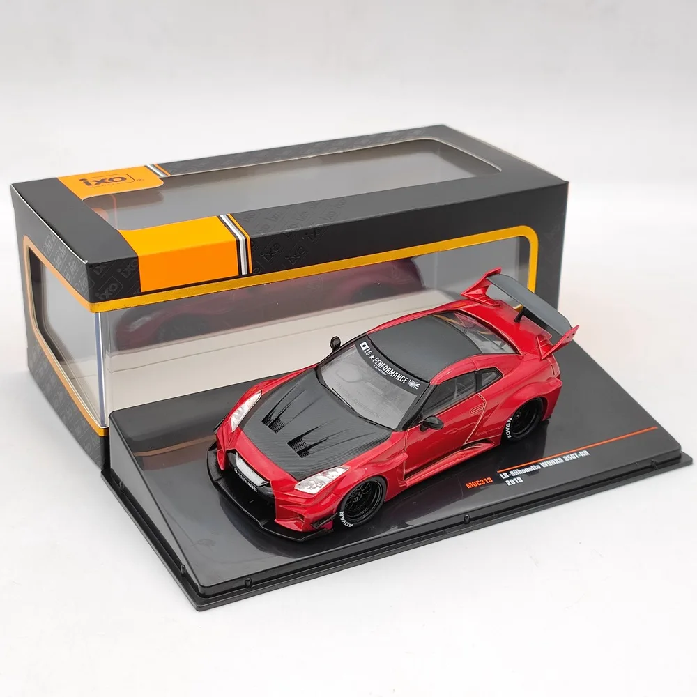 

IXO 1:43 For LB-Silhouette WORKS GT 35GT-RR 2019 Red MOC313 Diecast Model Car