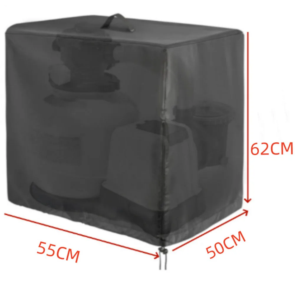 Waterproof Sand Filter Cover For Krystal Clear Pool Pump 55x50x62cm Hot Tubs Parts 420D Oxford Cloth Sand Filter Cover pool cover 1pc