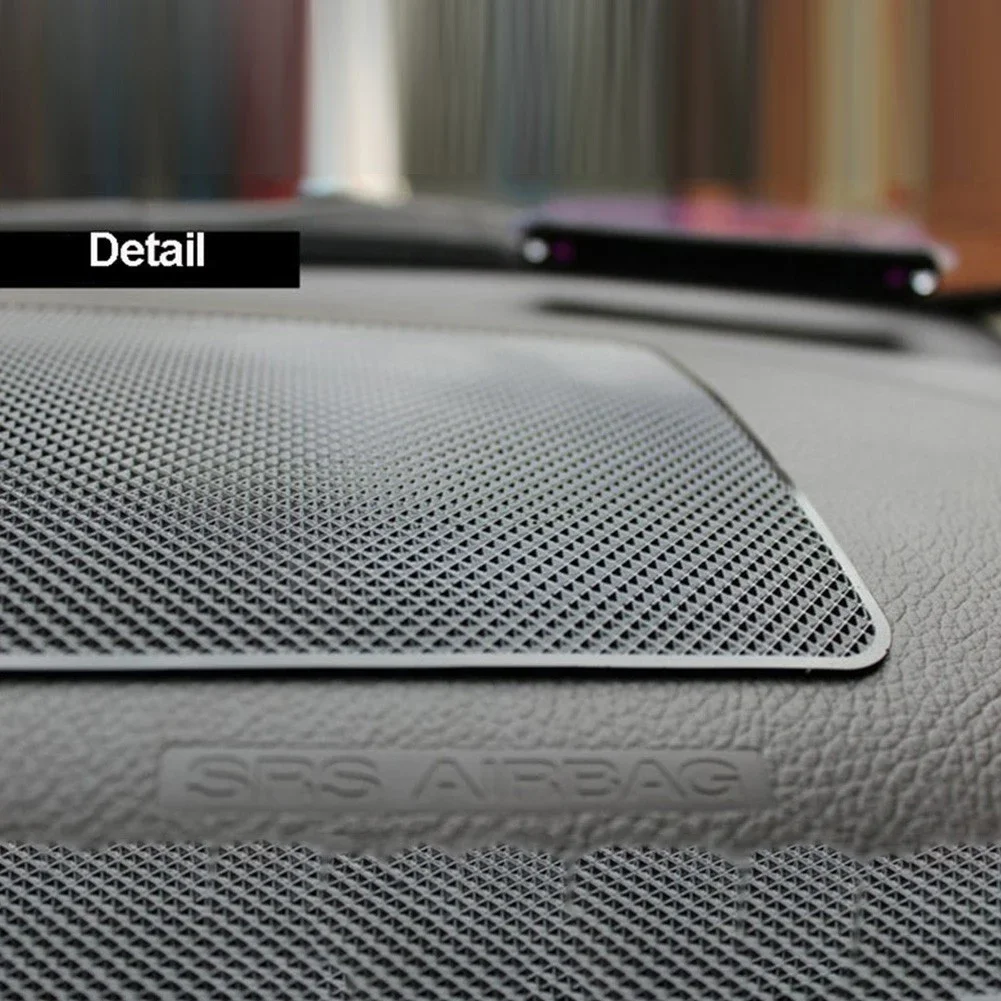 

1pcs Anti-skid Pad Black Rubber 40*20CM New Dash Mat/pad No Adhesive Or Magnet Reusable Cell Phone Car Dashboard Holder