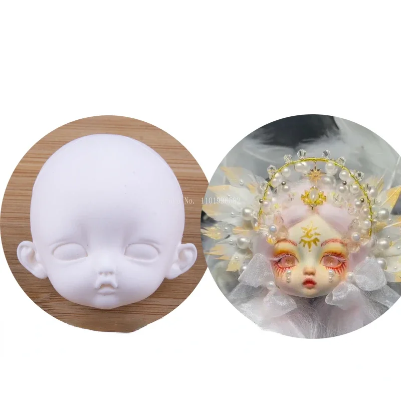 Polymer Clay Face Mold 6