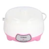 EU Plug 220V Pink Energy Saving Easy To Clean Yogurt Machine Yogurt Maker 1L Capacity 360° Heating Pink for Kitchens for Homes 6