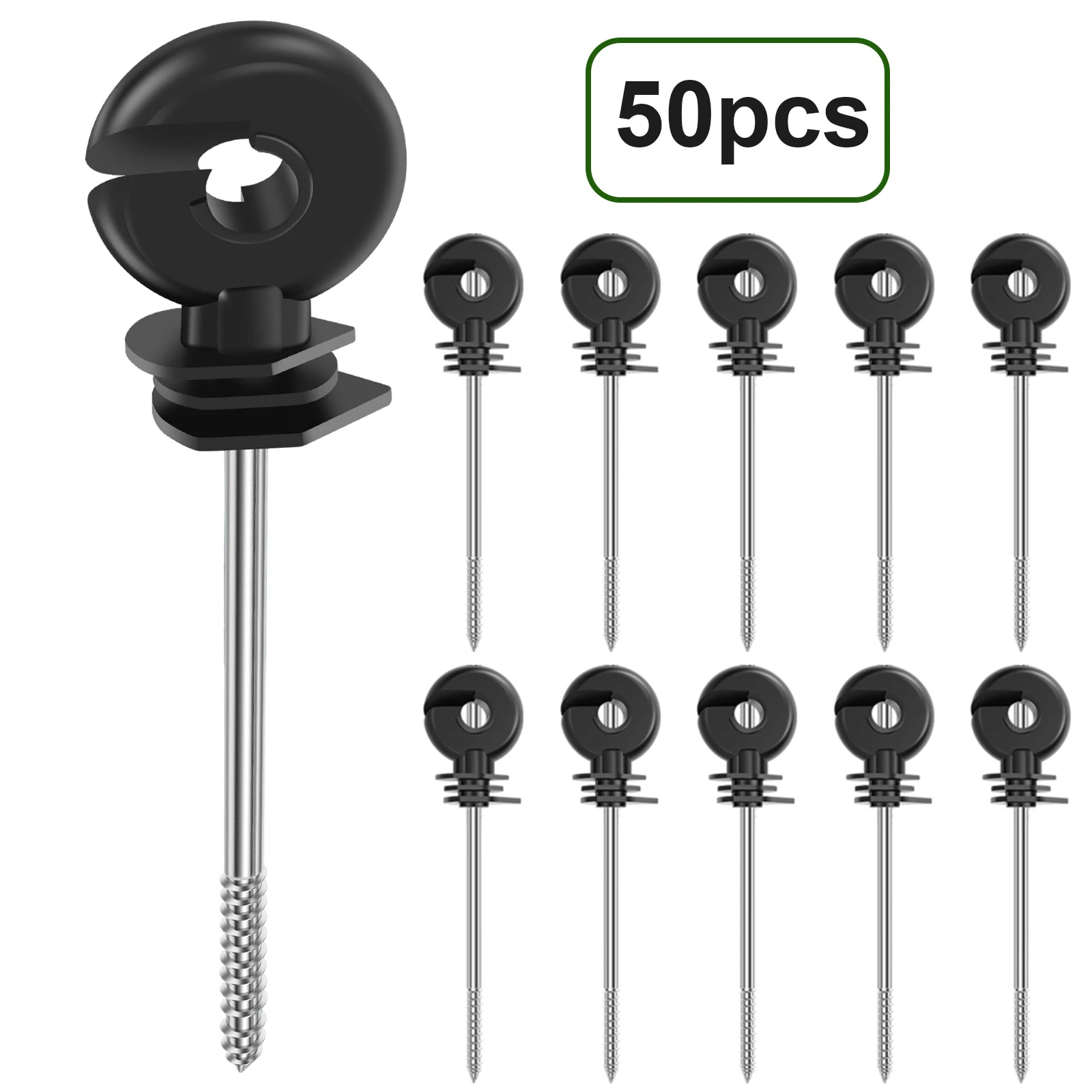 Isolatore rapido per recinti elettrici classic - conf. 10 pezzi