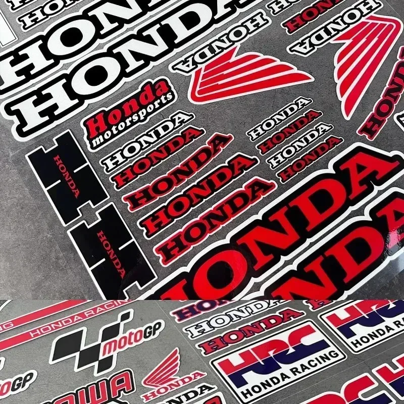 Motorcycle Stickers New Motorcycle Side Strip Sticker Car Styling Vinyl Decal For HONDAS Reflective Car Decoration