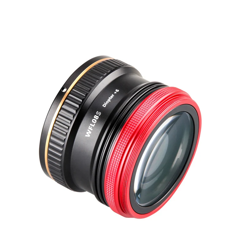 

Weefine WFL08S Scuba Diving Waterproof Macro Wet Close-up Lens +6 with M67 Mount for Sony RX-100 Camera Underwater Photography