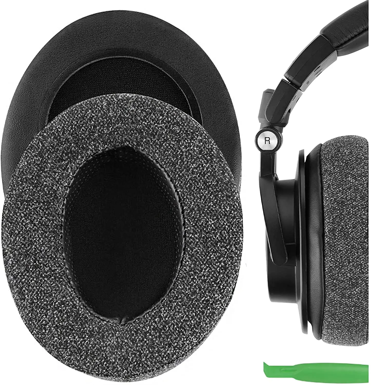 

Comfort Linen Replacement Ear Pads for ATH-M50XBT ATH-M50X M40X M30X M20X M10X ATH-ANC9 Headphones Earpads