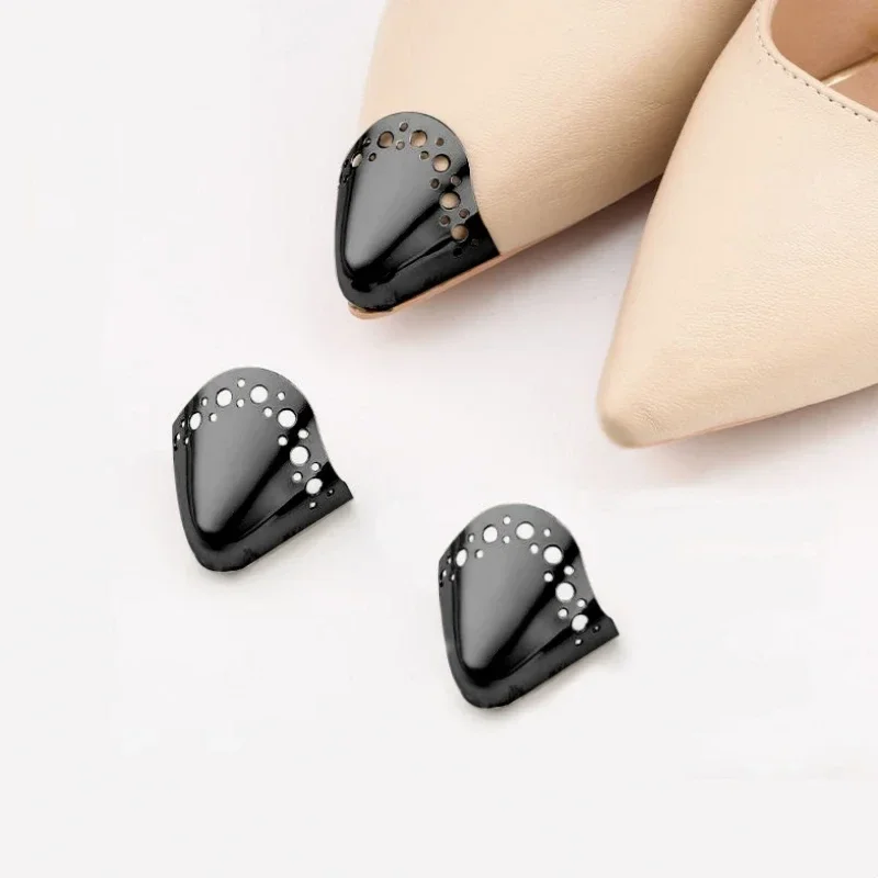 Women's High Heel Metal Toe Cap Protector and Concealer