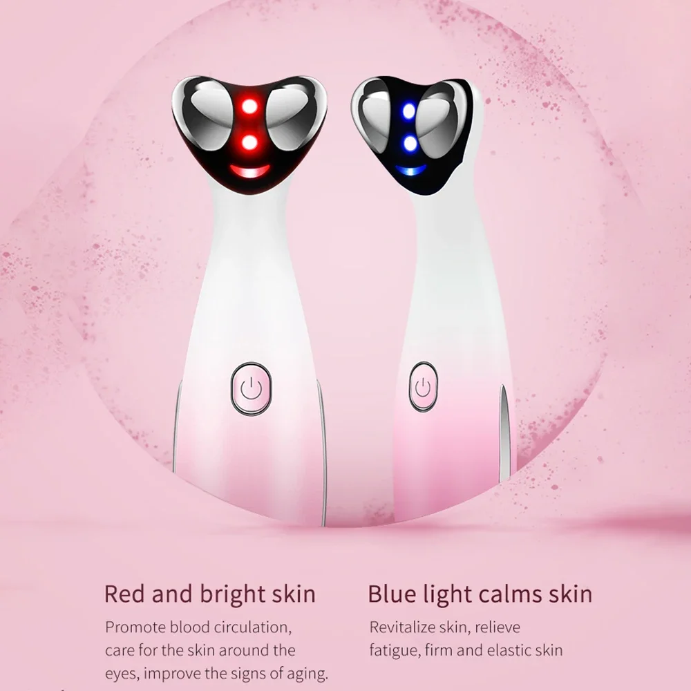 

Home RF Eye Beauty Instrument EMS Micro Current Face Rejuvenation Beauty Instrument Massage Vibration Introduction Instrument