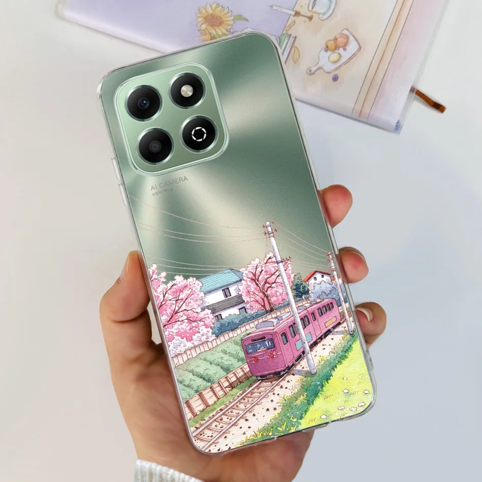 Luxury Marble Pattern Soft Clear Silicone Phone Case -