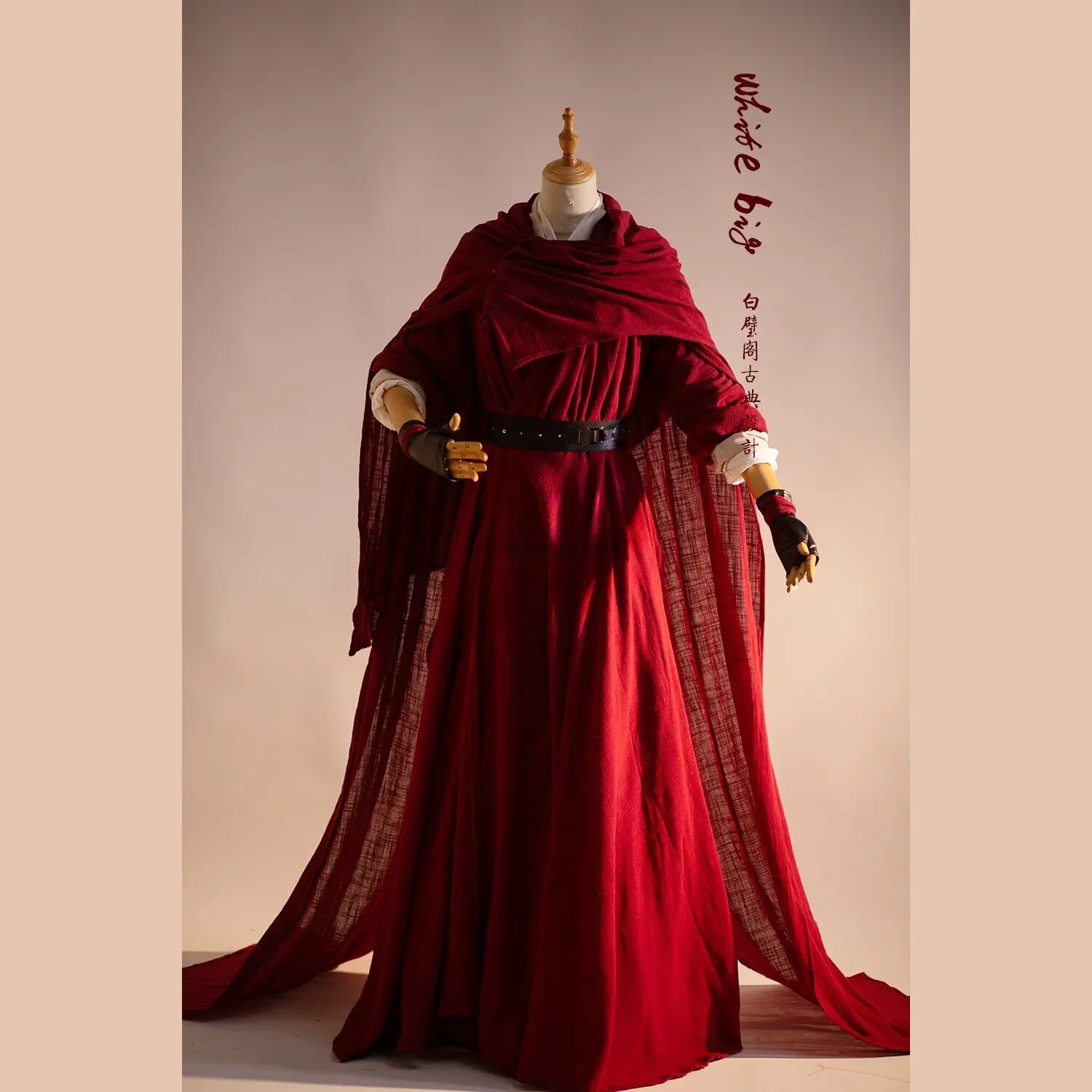 

Red Hanfu Dress White Cliff Pavilion Chivalry And Martial Arts Costume Red Tk Kwai Cross Dressing Only Jianghu Dream Cosplay