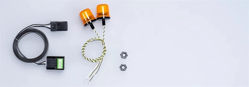 1:14 RC Led Rotierendes Licht Rc Modell Warnlicht Lampe Beleuchtung Für 1/14 Tamiya Rc Traktor Lkw Alle Serie Arocs Mann TGS Etc. – Detail 1