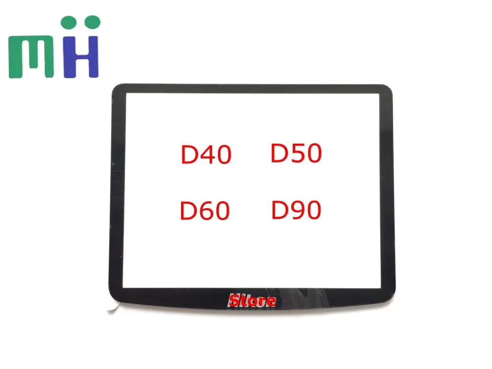 New Back Cover Screen Display LCD Glass For Nikon D40 D40X D60 D90 Camera Replacement Unit Repair Parts