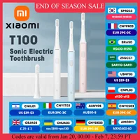 XIAOMI MIJIA Sonic Electric Toothbrush T100,battery life 30 day,16500RPM Vibration,USB Rechargeable IPX7 Waterproof Toothbrushes 1