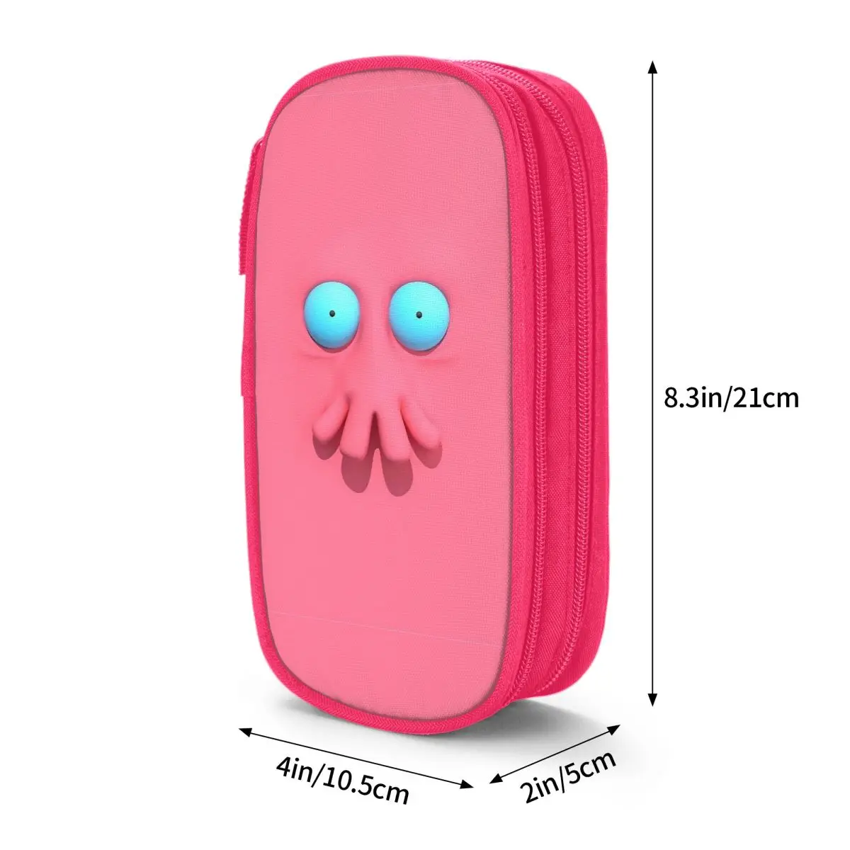 Zoidberg Funny Meme Pencil Cases Lovely Futuramas Pen Box Pencil Bags Girl Boy Large Storage Office Zipper Pencilcases
