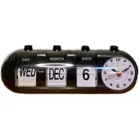 Automatic Flip Clock Page Turning Calendar Clock Student Bedside Desktop Decoration Bedroom Capsule Clock Creative Gift 1