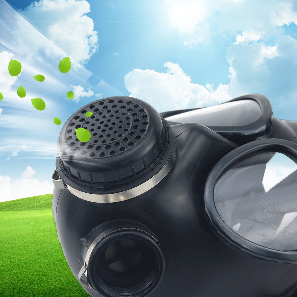 Gas Mask Gas Mask Filter Respirator Filter Face Respirator Gas Respirator Half Face Respirator Mask MF14 Type Full Face Classic Chemical Respirator Filter 87 Self-Priming Stimulation Nuclear Pollution Protection