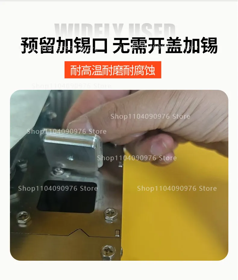 AC220V 10kg Selective Wave Soldering Pot Small Wave Solder Pot Jet Solder Machin