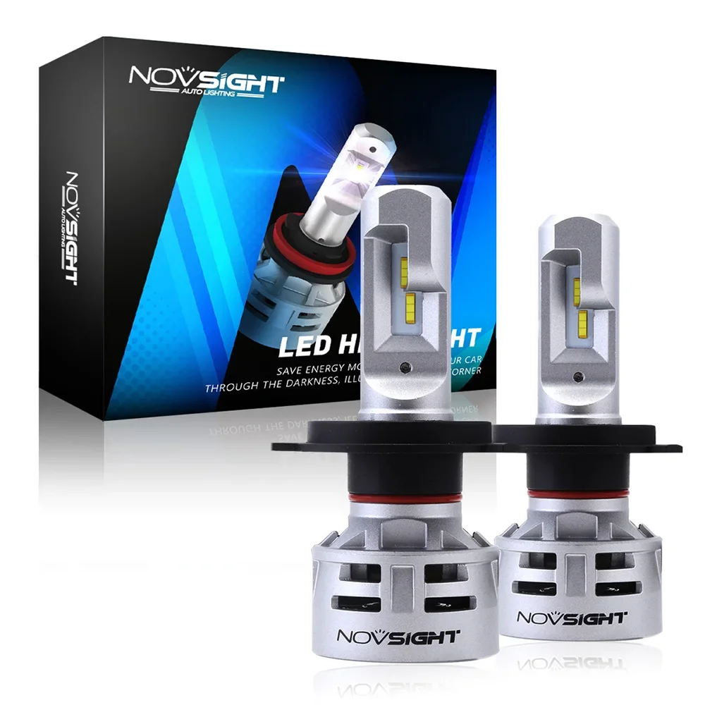 NovSight LED-Lampen für Auto mit H4-Fassung Unboxing und Test