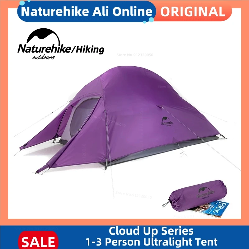 

Naturehike Outdoor Camping Tent 10D/20D/210T Nylon Tent Ultralight Waterproof Outdoor Hiking Nylon Tent Backpacking Nature Tent