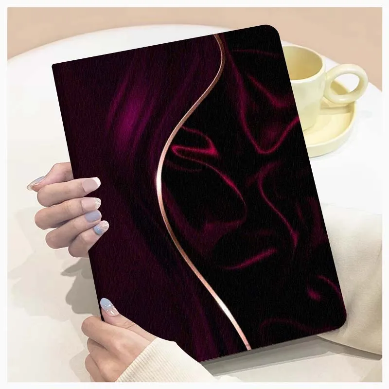 Sleek Carbon Fiber Luxury Gift: Foldable Tablet Case