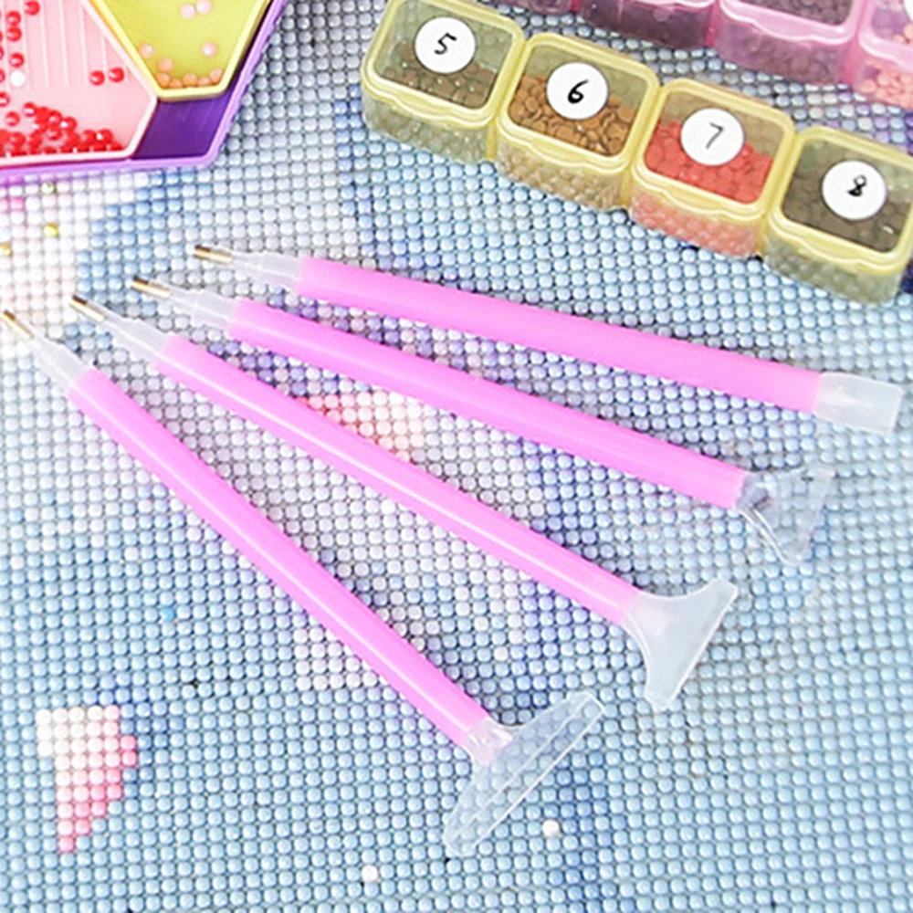Complete 5D Diamond Painting Set Including Tools and Dot Drill Pen - DIY Craft Kit for Diamond Painting Creations - 4