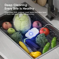 Electric Vegetable Washing Machine Removing Agricultural Residues, Ultrasonic Cleaning Machine Fruit&Vegetable Cleaner For Home 1