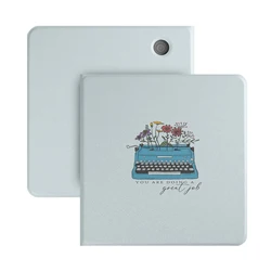 Floral Illustration Detachable Magnetic Case with Clear Back - Kobo Libra Colour (M41)