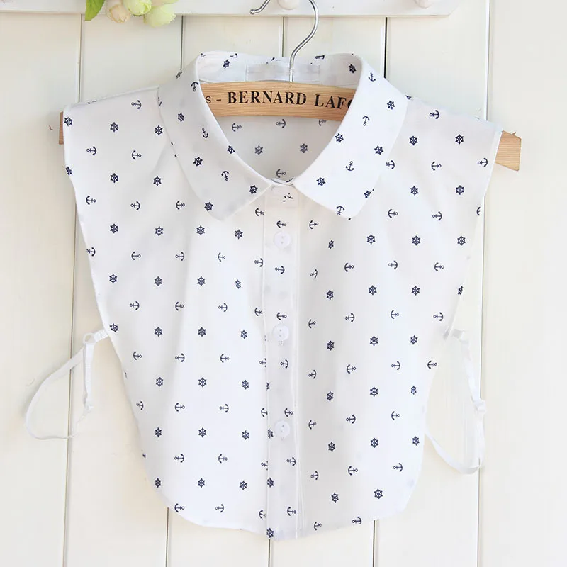 

Fashion Vintage Female Chiffon Fake Collar Cloth Dress Lapel Detachable Shirt False Collar for Women Blouse Top Ties Neckwear