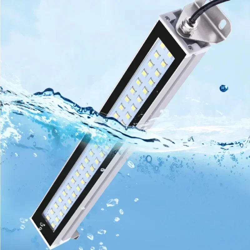 220V 24V Led Machine Tool Work Light Waterproof Oil-proof Explosion-proof Lamp CNC Lathe Lighting Lamp Aluminum Alloy Led Lamps led work light