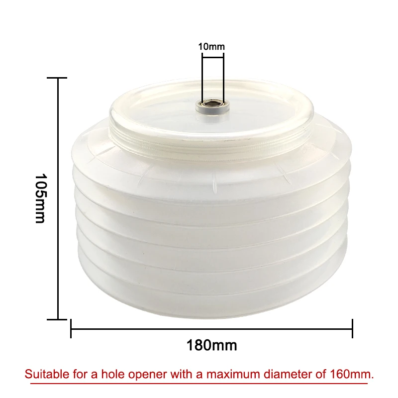 160mm 구멍 오프너 먼지 커버 천장 목재 석고 보드 통 해머 드릴링 커버 천공 된 애쉬 먼지 커버