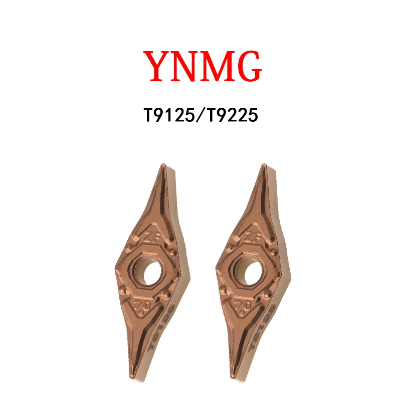 

YNMG160404 YNMG160408 YNMG ZF T9225 оригинальные карбидные вставки 10 шт. токарный станок с ЧПУ держатель для токарного инструмента хвостовик для резки металла