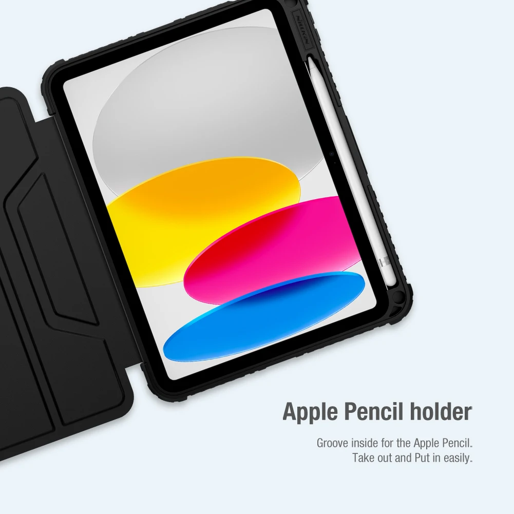 nillkin para ipad geração caso polegada caso flip caso de couro capa traseira para ipad