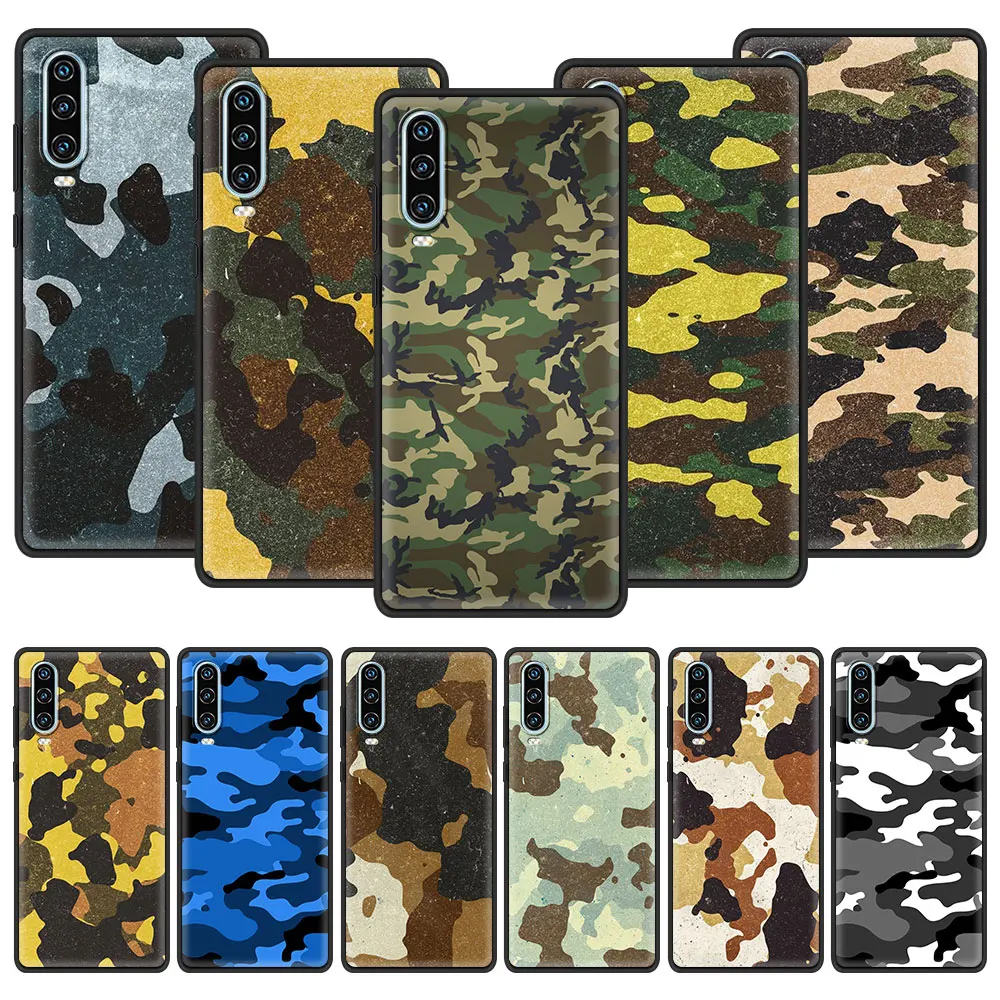 Camouflage Camo Soft Phone Case Cover