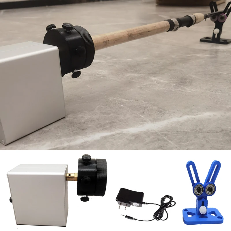 Diy Fishing Rod Building Machine Detachable Support Rod Dryer For Rods  Building Repair Wrapping Drying Station With Foot Switch - Power Tool  Accessories - AliExpress