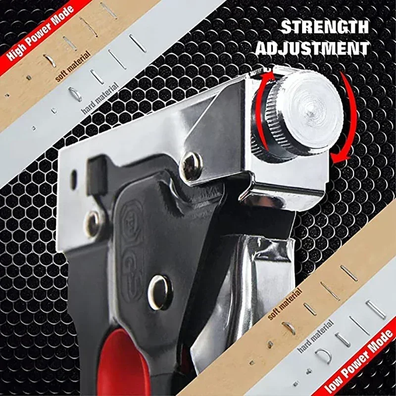 U/T/D  type 3 In 1 Multitool Nail Staple Gun Furniture Stapler Tools For Furniture Wood Door Upholstery Framing Rivet Tool 5