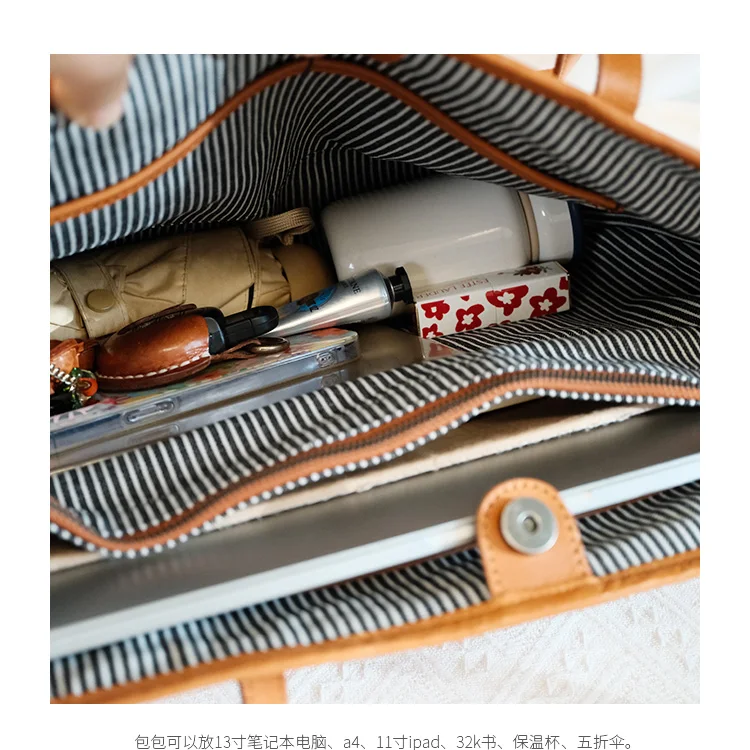 PNDME lässige, hochwertige Damen-Einkaufstasche aus echtem Leder, modische Wochenend-Umhängetasche, 14-Zoll-Laptop-Handtasche aus Rindsleder – Detail 15