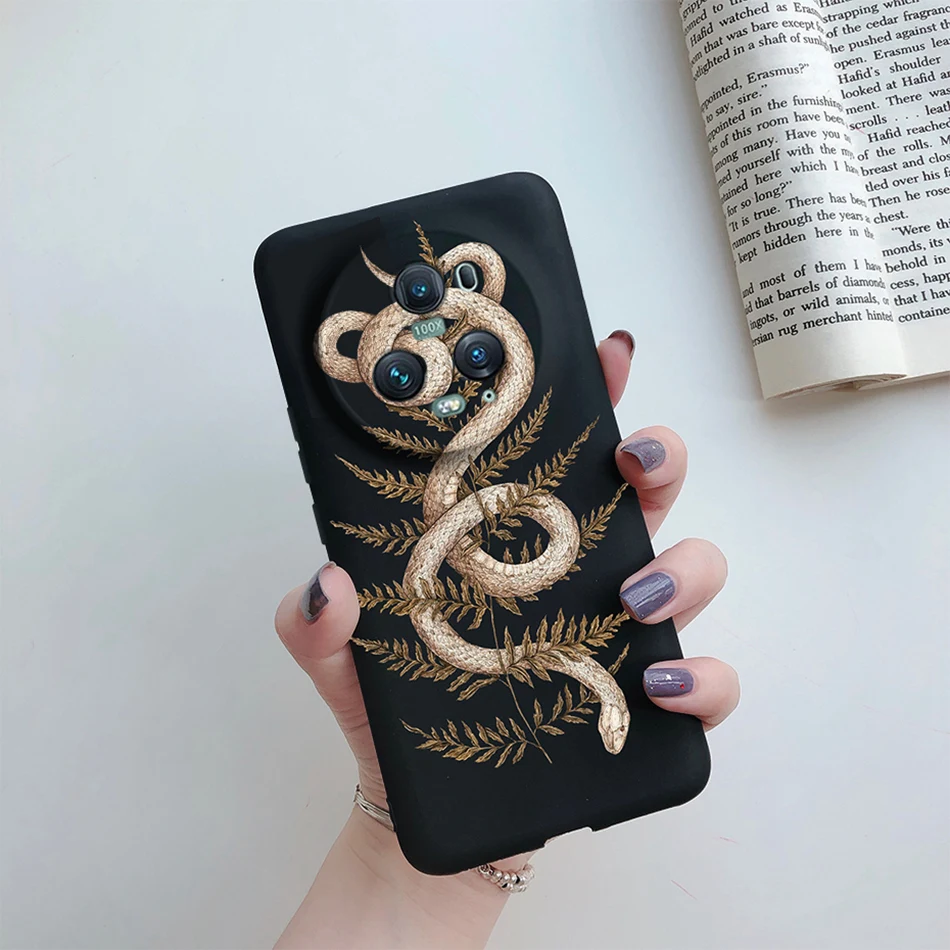 Luxury Black Dragon Pattern Soft Silicone Phone Protection Case Cover
