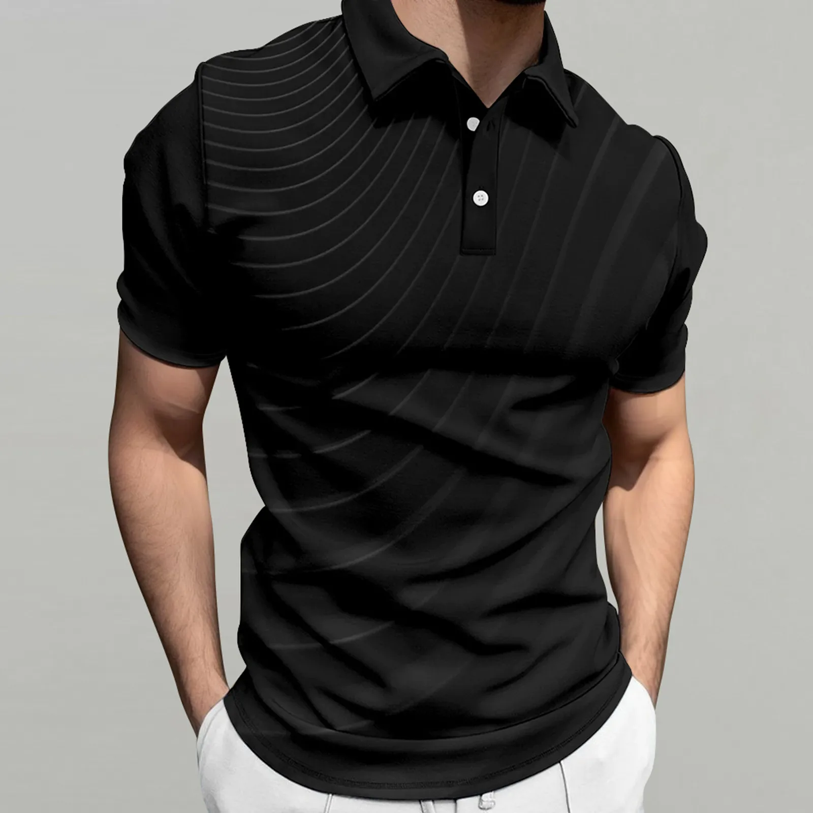 

Men's Shirt Performance Short Sleeve Shirts Shirt Beach slim fit