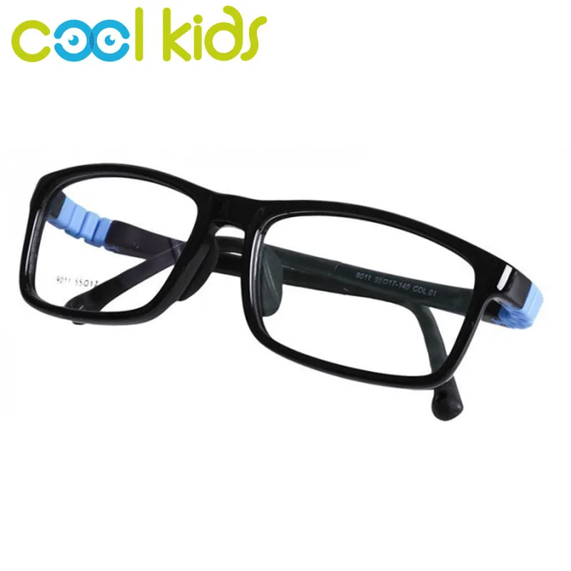COOL KIDS Square Glasses Frames TR90 Flexible Child Glasses Frames Spectacles for Kid Boy Girl Eyeglasses Optical optical glasses frames